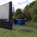 Outside screen Hire Essex